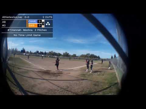 Video of Hannah pitching against Blitz 