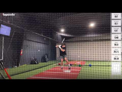 Video of More Batting work with metrics