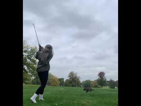 Video of pitching wedge swing