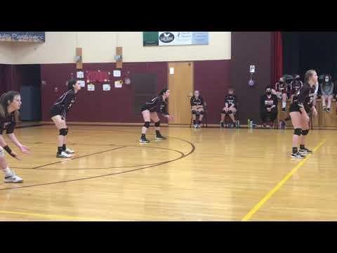 Video of Freshman year high school volleyball season 