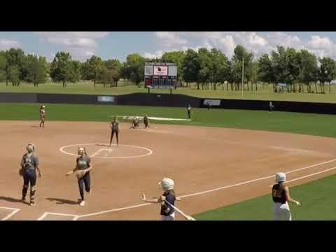 Video of 225' Fence Check 2RBI Double
