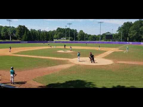 Video of Single at Furman by Hunter Clark, RBI, #15 CBC Rebels 