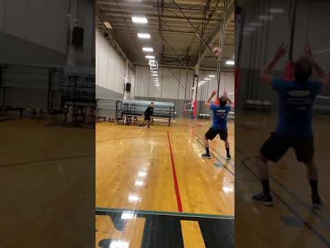 Video of KuKoa Diorec serve recieve Volleyball 