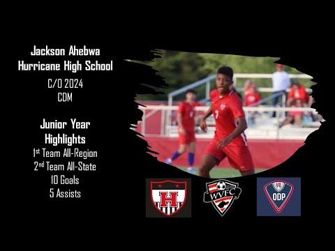 Video of Jackson Ahebwa - Junior Year Highlights