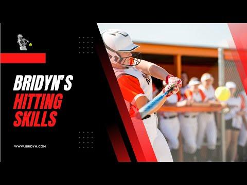 Video of Bridyn Schortzman Hitting Skills Video (October 2023)