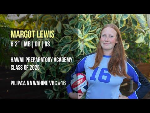 Video of Margot Lewis #16 - Pilipa'a Nā Wahine - Age:16 - Height: 6'2"