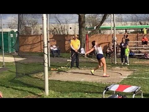 Video of Layla Giordano Discus 146 FT on 4/6/23