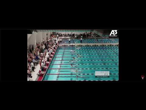 Video of 100 Breaststroke: Lane 8 (1:03:47) (splits in description)