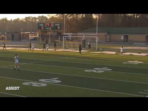 Video of goals and assist woodland