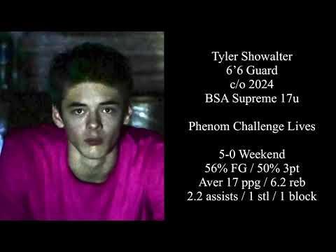 Video of T Showalter 17u BSA at Phenom Challenge Lives 