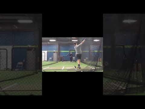 Video of AJ hitting session