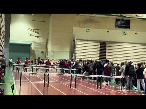 Video of 55 meter hurdles at section 2 championship 