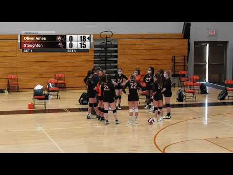 Video of Oliver Ames vs. Stoughton JV 2021 (Larissa #21 libero)