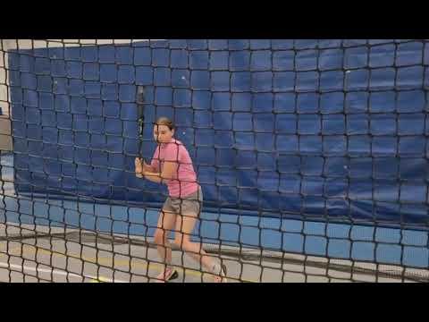Video of Batting cage practice 