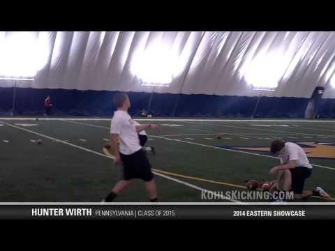 Video of Hunter Wirth -Kohls Kicking