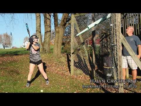 Video of Backyard BP (11/8/20)