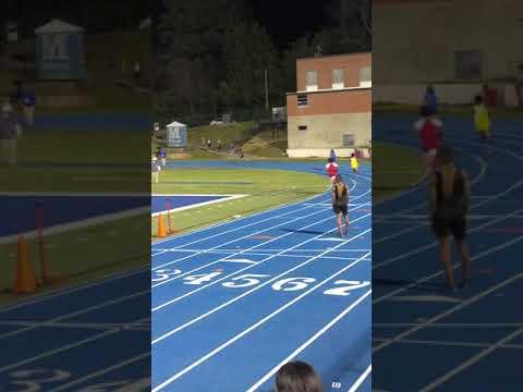 Video of 4x400 Relay 1st place (4th leg)