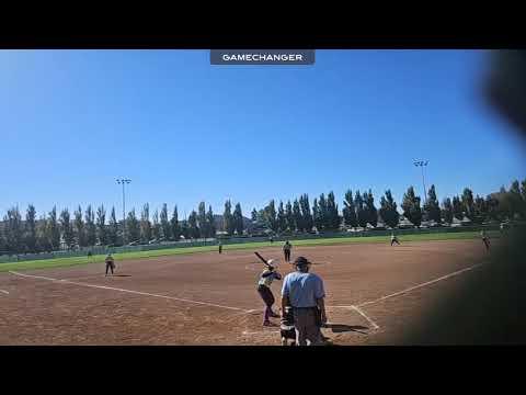 Video of Triple vs dominate pitcher