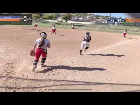 Video of Andrea barajas 2021 fall season hitting highlights