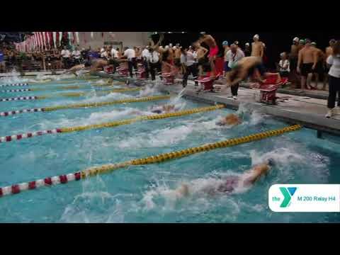 Video of Men’s 200m Free Relay | 2019 YMCA Long Course Nationals.  Lane 4, Going 2nd.   Split- 23.96 LCM