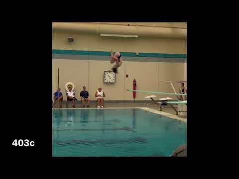 Video of Eau Claire Invite 8/27 diving highlights