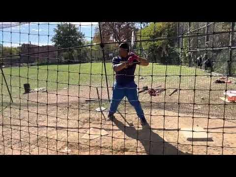 Video of Batting cage work
