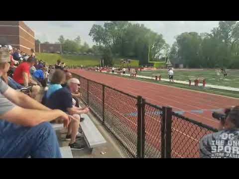 Video of 100 meter dash districts 2023 