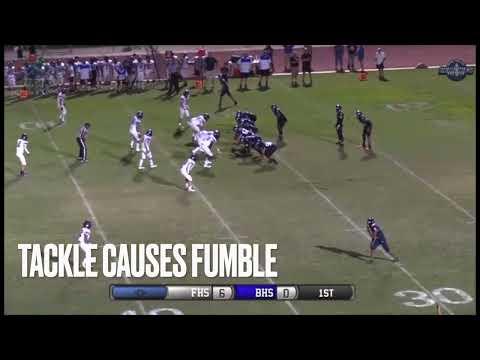 Video of North High and Bakersfield High School Game