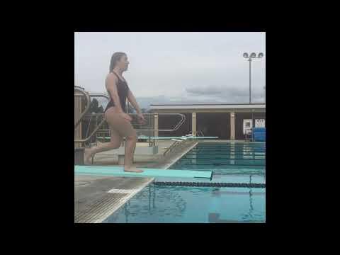 Video of Rachel Cook 2019 diving highlights