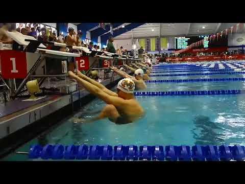 Video of Aidan Lohr-100 Back(Lane 3, Blue Cap,49.58)