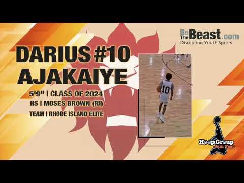 Video of Darius Ajakaiye - PG / SG - Providence, Rhode Island - AAU Season 2021 April - June 2021