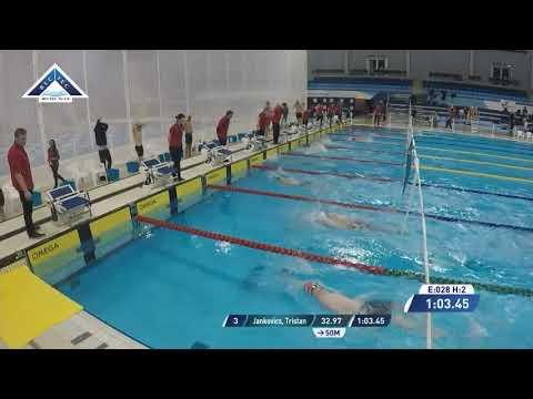 Video of 200m LCM backstroke, Ontario Provincials, 2020