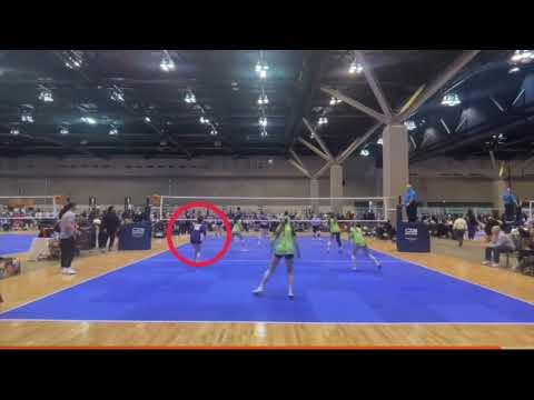 Video of Hannah Morrison- Class of 2025 - Libero/DS - 2024 Presidents Day Classic 
