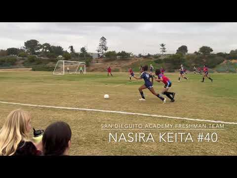 Video of Nasira Keita SDA soccer highlights - Freshman Team