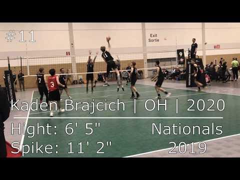 Video of Kaden Brajcich | Nationals 2019 | OH 6' 5"
