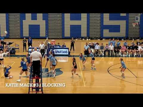Video of Katie Mack - Blocking Highlights (2022)