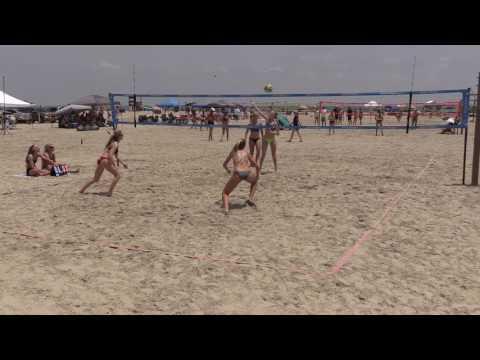 Video of May 2016 Beach Volleyball - Coach Riley Salmon