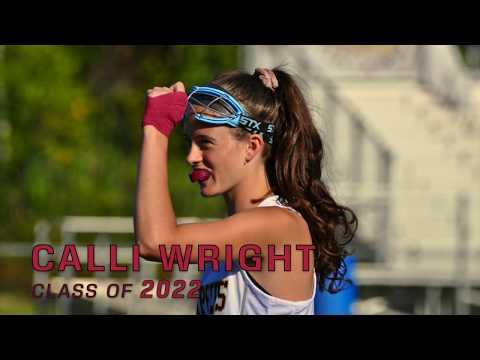 Video of Calli Wright Field Hockey Skill Video July 2020