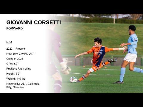 Video of Giovanni Corsetti 2022-Present Highlight Video