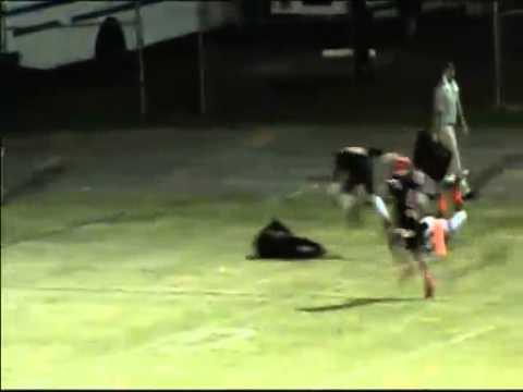 Video of East Rutherford Calvin Camp 44 yards Punt Block returned for Touchdown