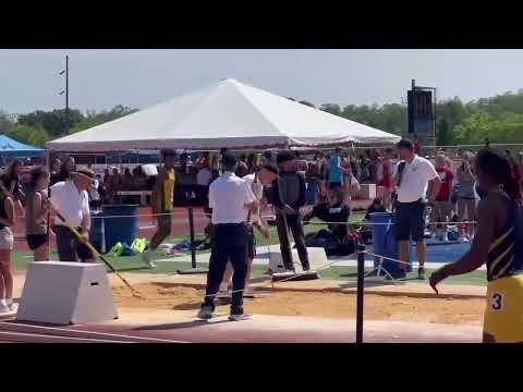 Video of PIAA state champion winning jump 24ft5in