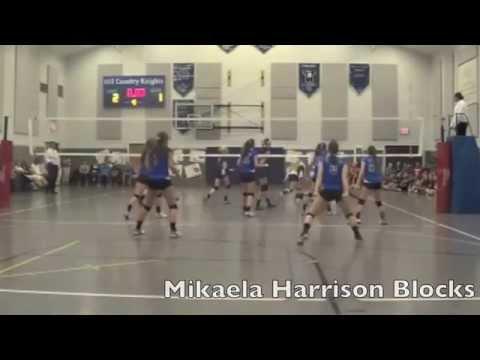 Video of Mikaela Harrison - 2015 - District Final Highlights