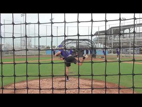 Video of IMG Academy 11/15/22 Fall Live Bullpen w/ Rapsodo