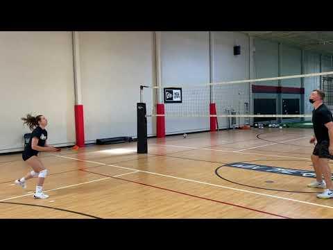 Video of Volleyball Skills Video: Arianna Wood 