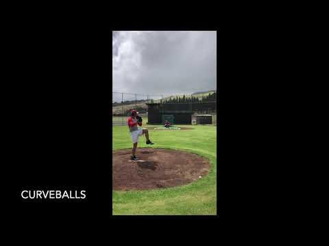Video of Pitching July 23, 2020
