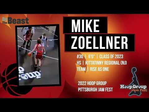 Video of Mike Zoellner #30 2022 Hoop Group Pitt Jam Fest Highlights