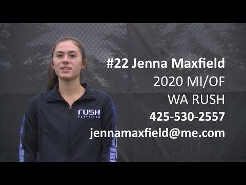 Video of 2018 Skills Video - Jenna Maxfield 2020 MIF/OF