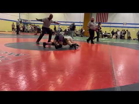 Video of Semi Finals City Championship match NYC 2024 Girls 120lb