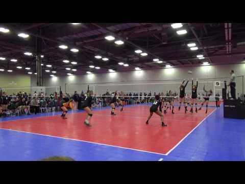 Video of #11 Libero Orange Jersey - Arsenal Volleyball Academy - President's Cup 2017