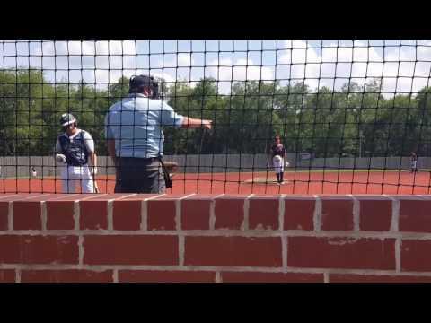 Video of 6/17/17.  7 VS Mercer County Elite 7 innings 12 K's 2hits, 2BB's won game 6-1